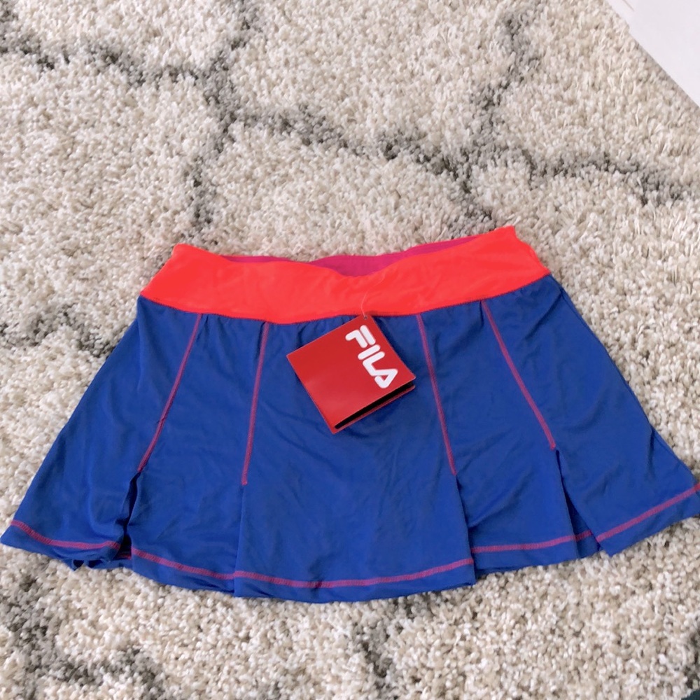 🎾 NWT! Fila Bold Blast Tennis Skort